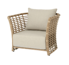 Кресло плетеное для уличных кафе и ресторанов